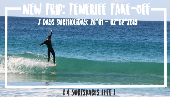 New trip: TENERIFE TAKE-OFF, January 2019!