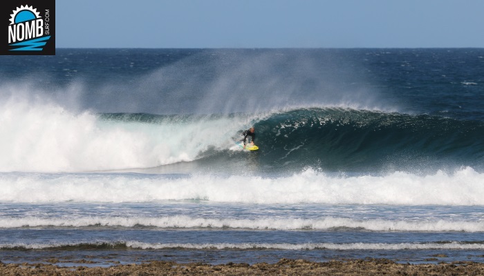 Great barrels on Fuerteventura to kick off the new year