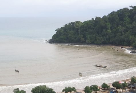 Beachtown in Ghana